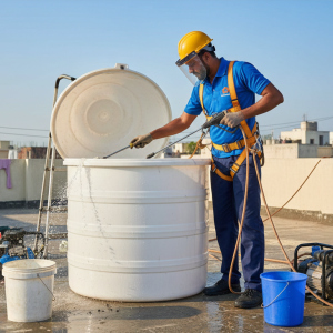 Overhead Water Tank Service (Up to 1000L)